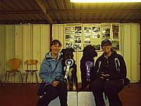 Joanne with Boomer and Shelley with Ben - Obedience Awards